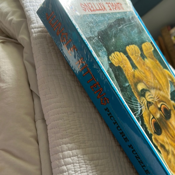 Jungle Kittens Picture Puzzle - 500 Pieces Vintage new in box excellent unopened - Picture 7 of 12